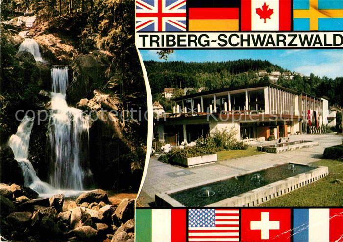 Triberg Schwarzwald Wasserfaelle Stadthalle
