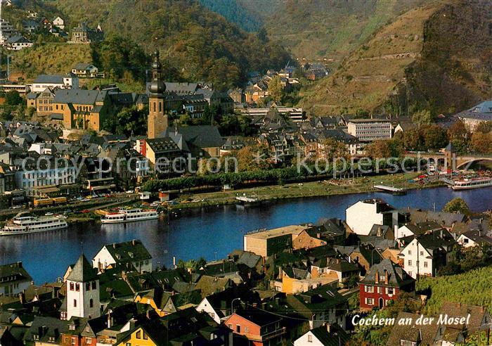 Cochem Mosel Teilansicht
