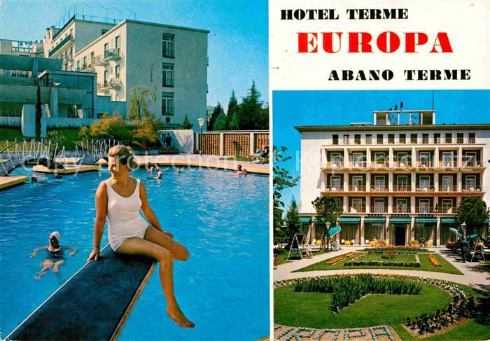 Abano Terme Hotel Terme Europa Swimmingpool