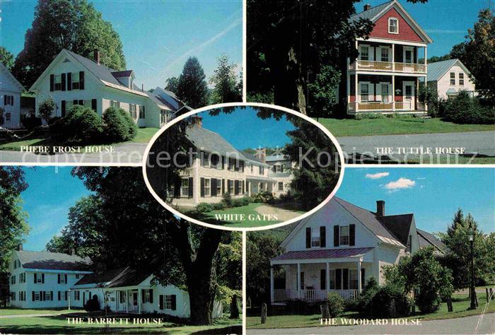 Grafton Vermont Phebe Frost House Tuttle House Barrett House Woodard House