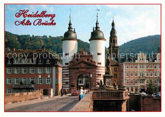Heidelberg Neckar Alte Bruecke