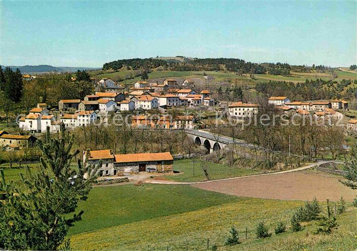 Borne Haute-Loire Vue generale