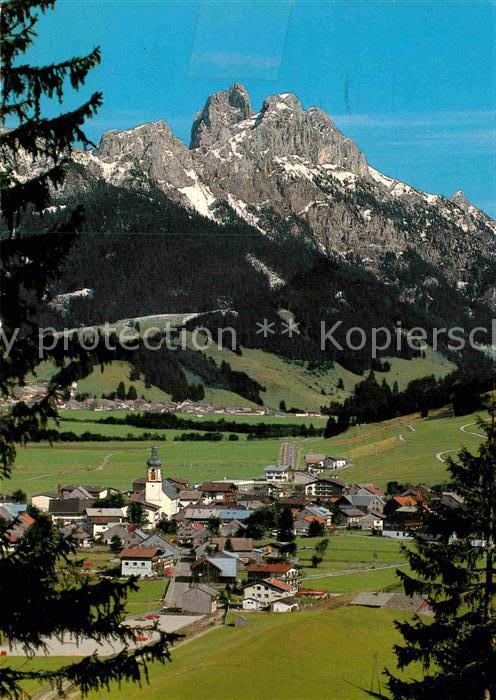 Tannheim Tirol mit Rotflueh und Gimpel