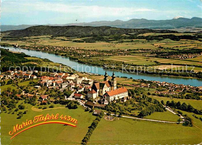 Maria Taferl Wallfahrtskirche Fliegeraufnahme
