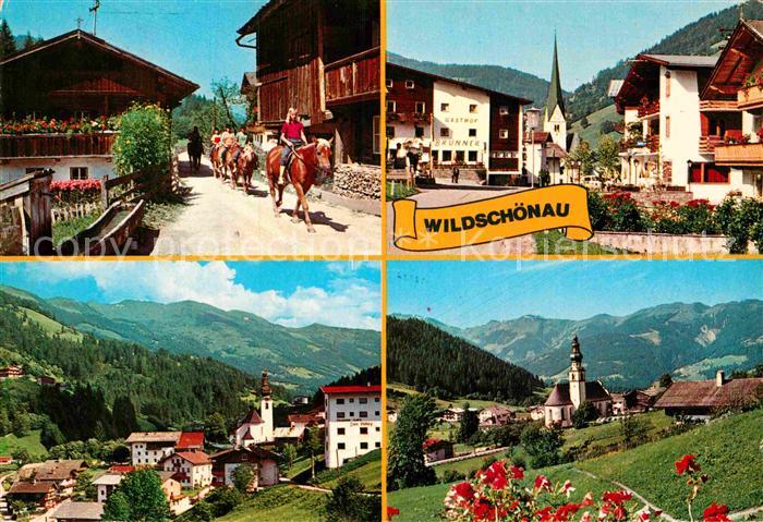 Wildschoenau Tirol Dorfpartien Reiter Kirche