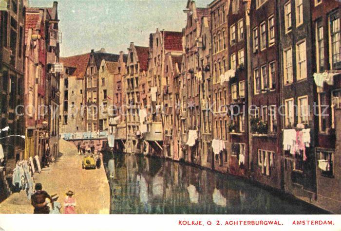 Amsterdam Niederlande Kolkje Achterburgwal