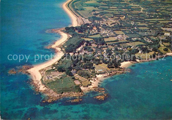 Fouesnant La Pointe et les Plages de Beg Vue aeri
