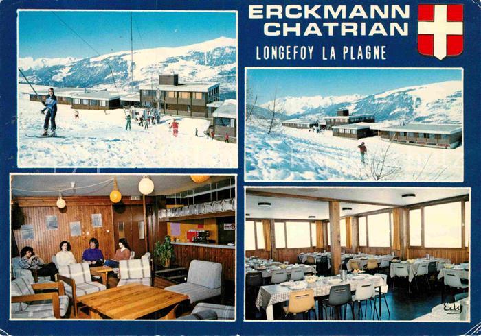 Longefoy sur Aime Village Erckmann Chatrian Skilift Gasts