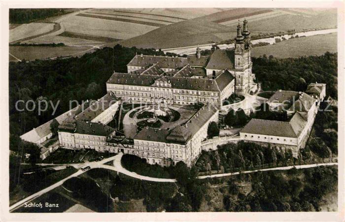 Bad Staffelstein Fliegeraufnahme Schloss Banz