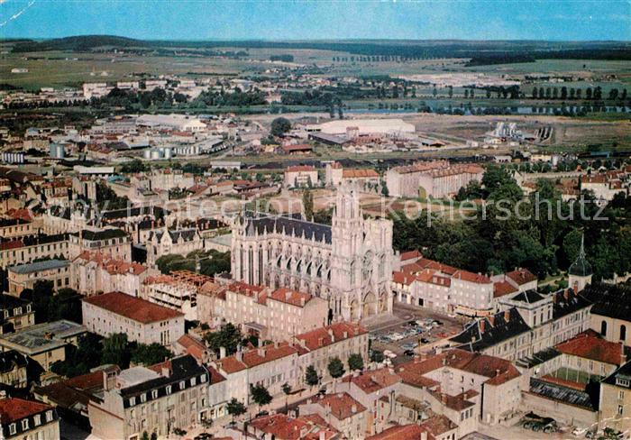 Nancy Lothringen Fliegeraufnahme Kirche Sankt Pierre