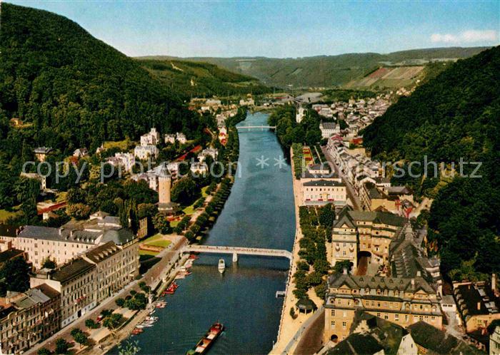 Bad Ems Fliegeraufnahme Lahnabwaerts