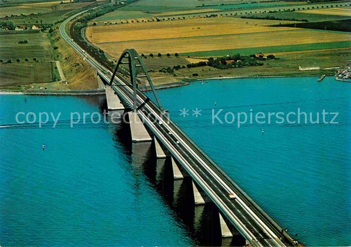 Fehmarn Fliegeraufnahme Fehmarnsundbruecke