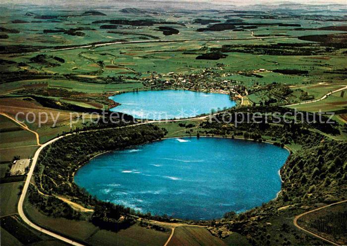 Weinfelder Maar Fliegeraufnahme