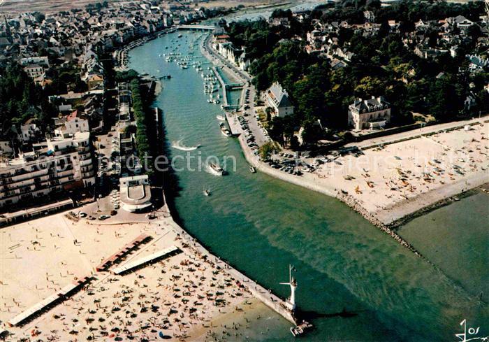 La Baule-Escoublac Fliegeraufnahme Hafeneinfahrt