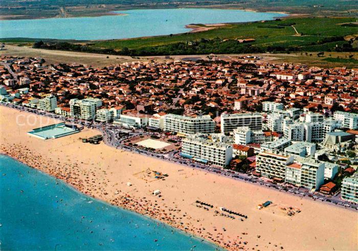 Canet Plage Fliegeraufnahme Strand