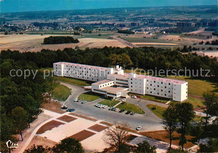 Chissay-en-Touraine Fliegeraufnahme Krankenhaus