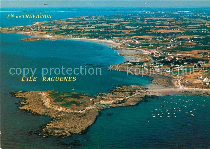 Nevez Fliegeraufnahme L'Ile Raguenes