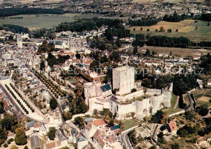 Loches Indre et Loire Fliegeraufnahme En Touraine