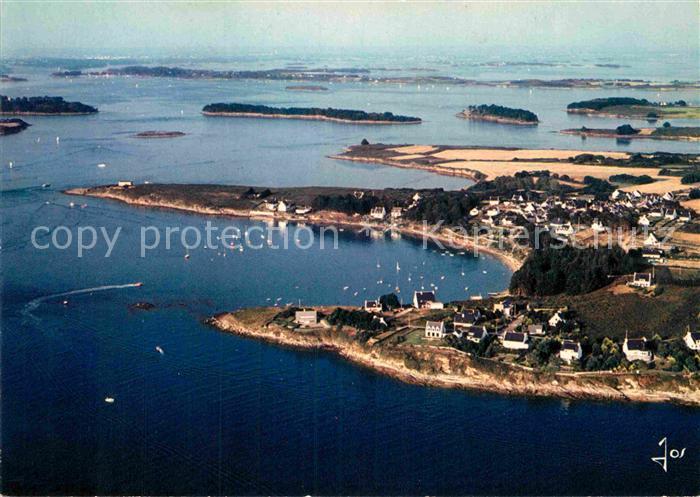 Port-Navalo Fliegeraufnahme