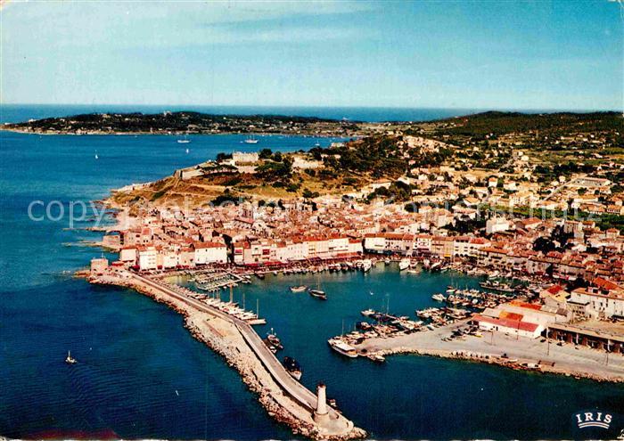 Saint Tropez Var Fliegeraufnahme Hafen