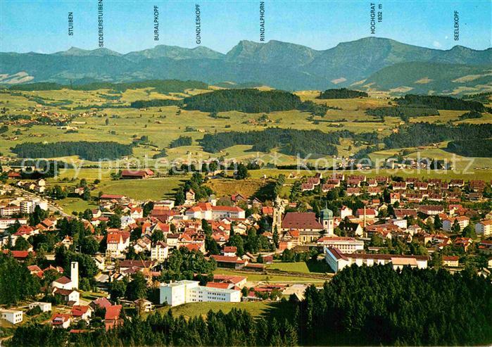 Lindenberg Allgaeu Fliegeraufnahme