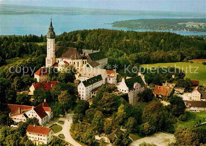 Andechs Fliegeraufnahme Kloster
