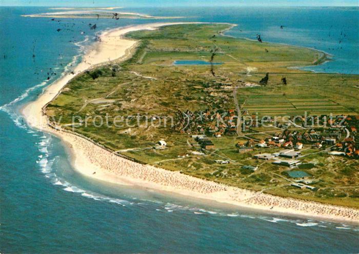 Langeoog Nordseebad Fliegeraufnahme