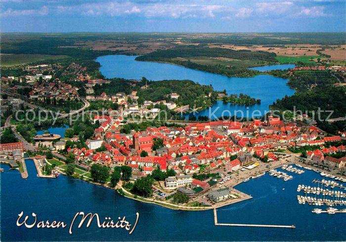 Waren Mueritz Fliegeraufnahme