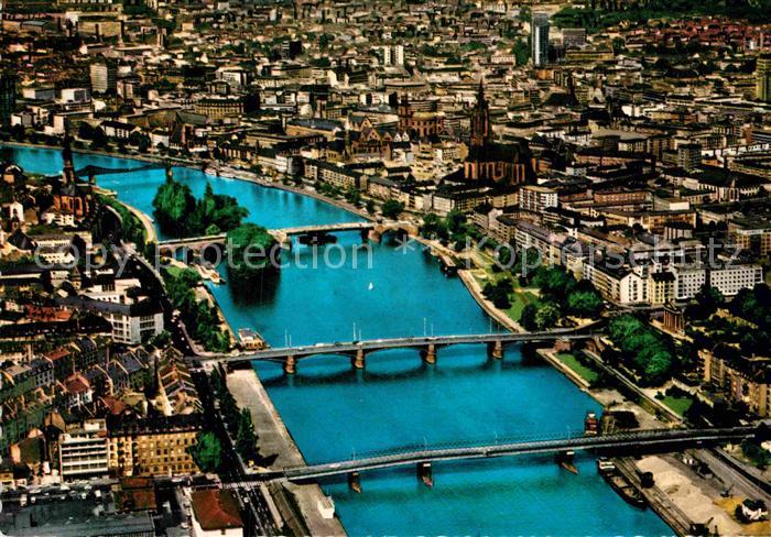 Frankfurt Main Fliegeraufnahme