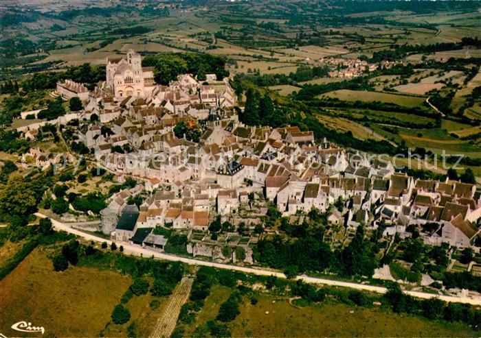 Vezelay Fliegeraufnahme