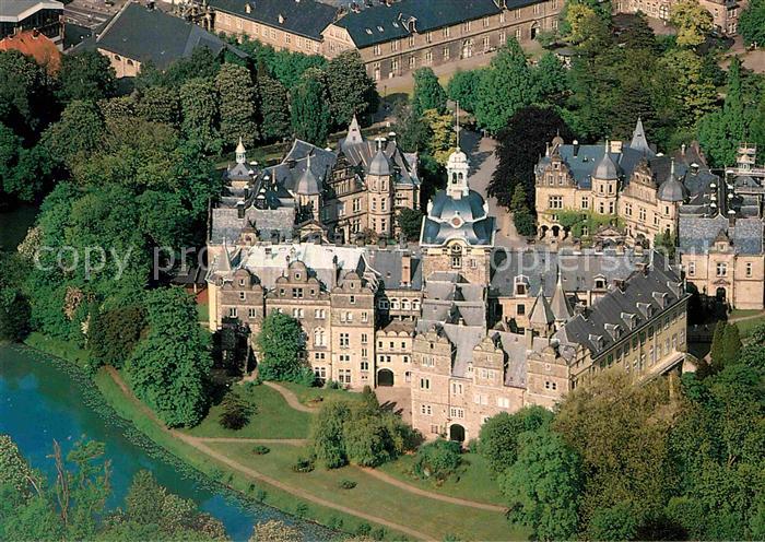 Bueckeburg Fliegeraufnahme Schloss