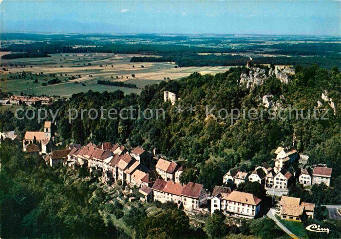 Ferrette Haut-Rhin Fliegeraufnahme