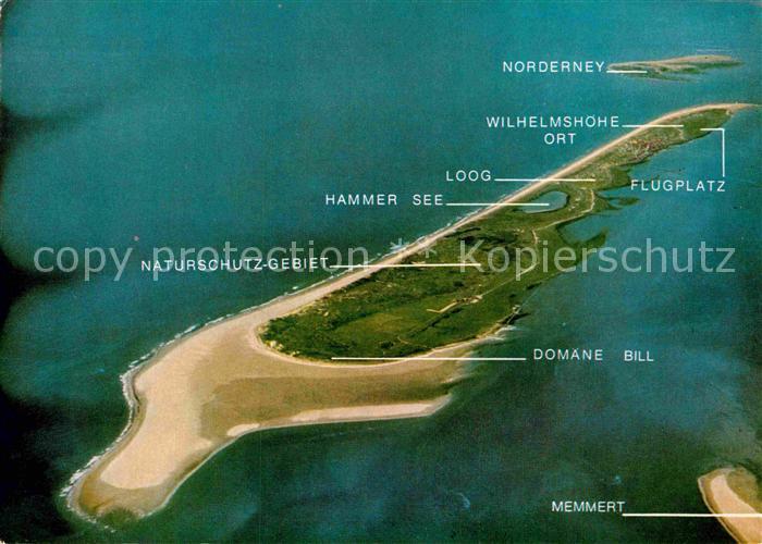 Juist Nordseebad Fliegeraufnahme