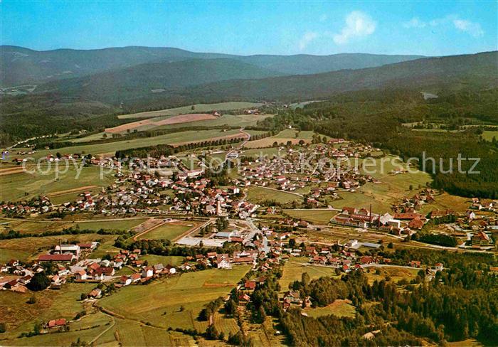 Frauenau Fliegeraufnahme