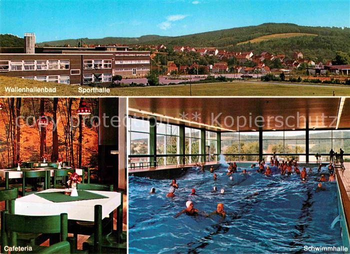 SAARBRueCKEN Saarland Sportzentrum Taubenfeld Wellenhallenbad Schwimmhalle