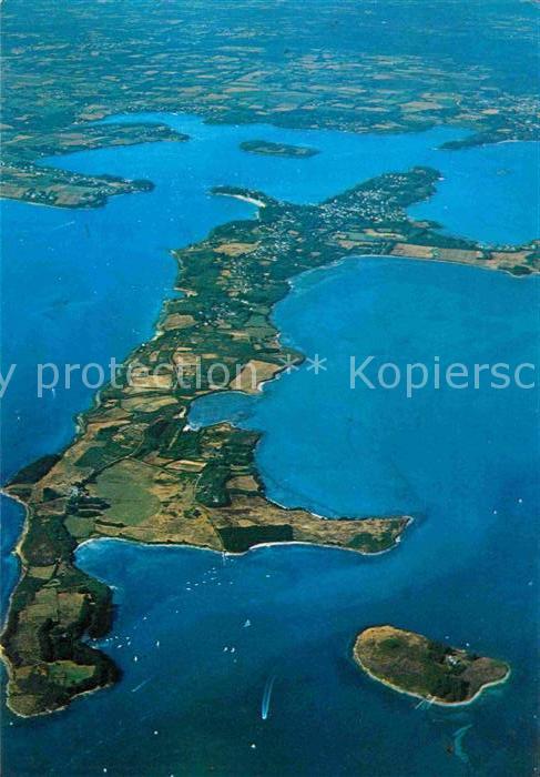 Ile-aux-Moines Fliegeraufnahme