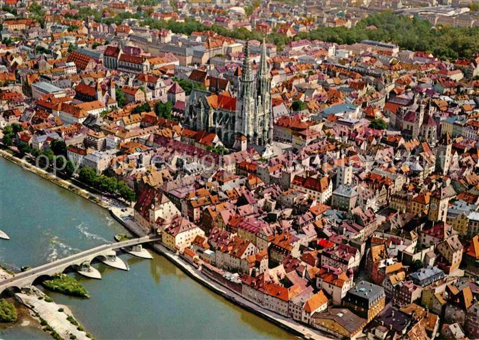 REGENSBURG Bayern Fliegeraufnahme