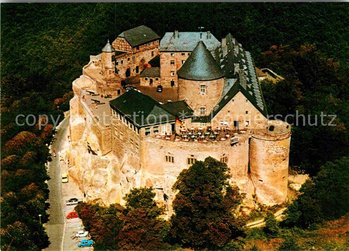 Waldeck Edersee Fliegeraufnahme Schloss