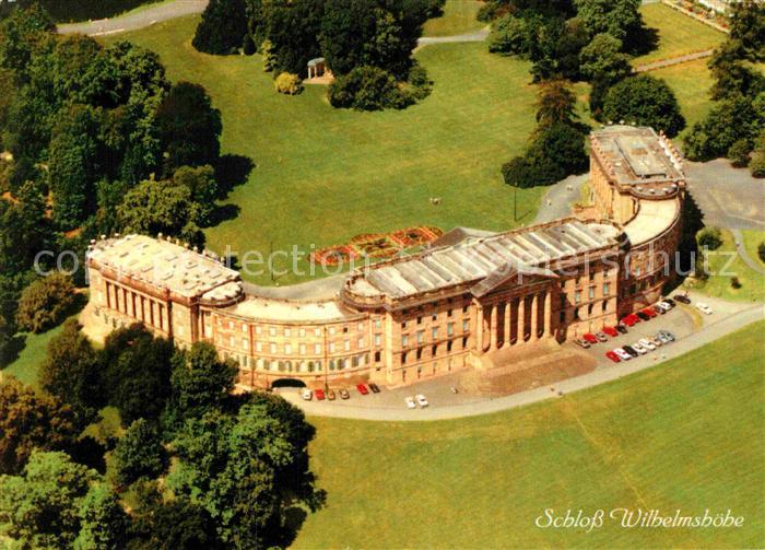 KAssEL  CITY Fliegeraufnahme Schloss Wilhelmshoehe