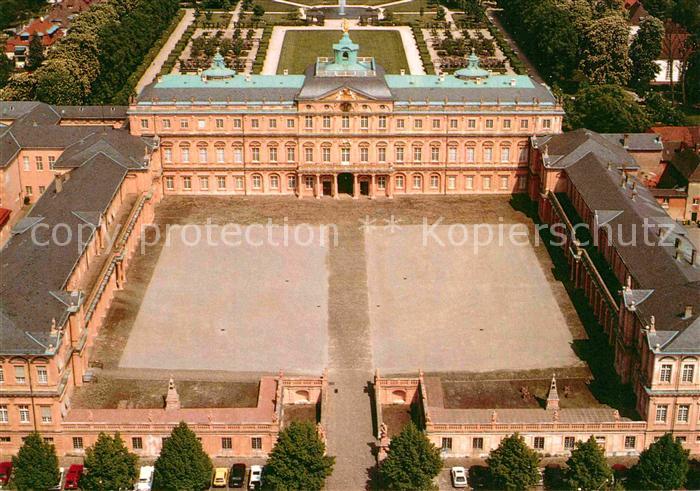 Rastatt Fliegeraufnahme Schloss