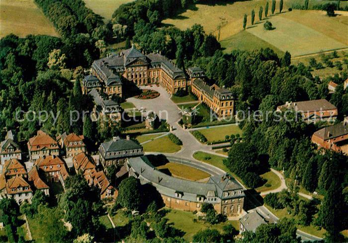 Arolsen Bad Fliegeraufnahme Residenzschloss