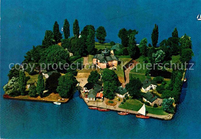 Steinhuder Meer Fliegeraufnahme Insel Wilhelmstein