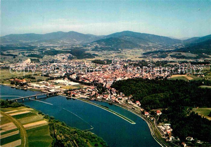 Deggendorf Donau Fliegeraufnahme