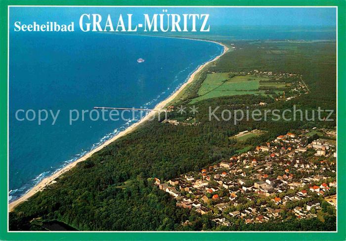 Graal-Mueritz Ostseebad Fliegeraufnahme