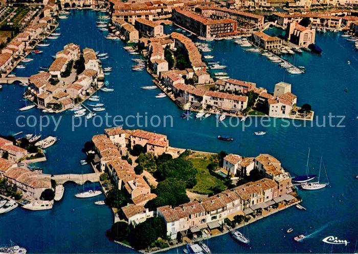 Port Grimaud Fliegeraufnahme