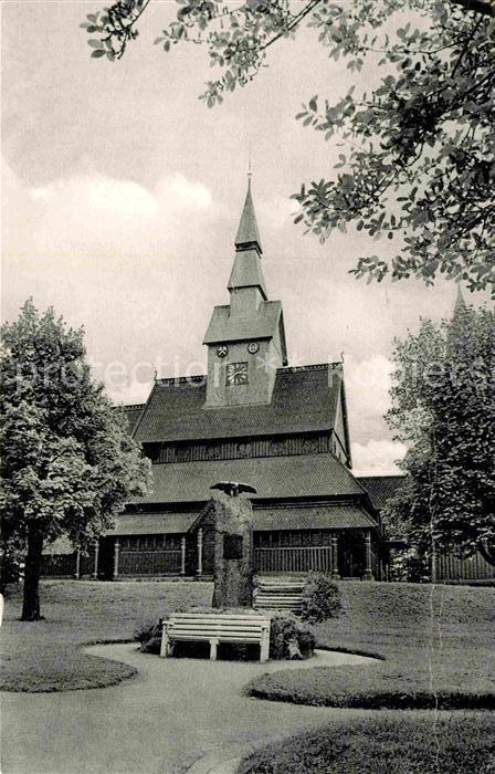 Hahnenklee-Bockswiese Harz Gustav Adolf Kirche Nordische Stabkirche
