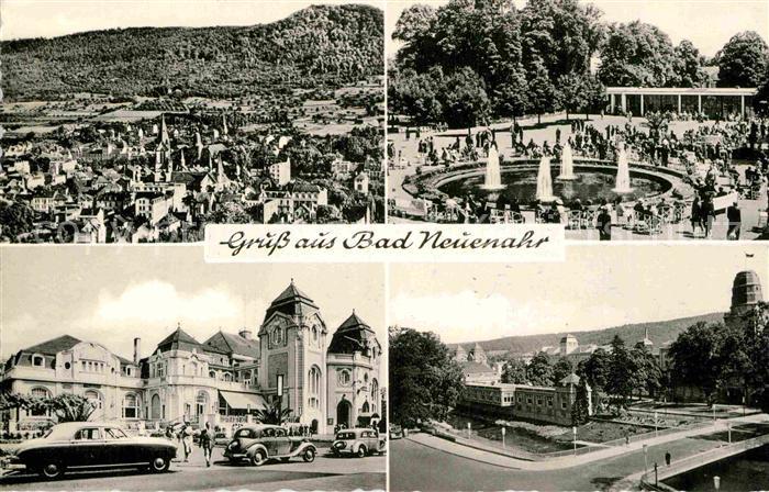 Bad Neuenahr-Ahrweiler Panorama Kurpark Kurhaus Wasserspiele