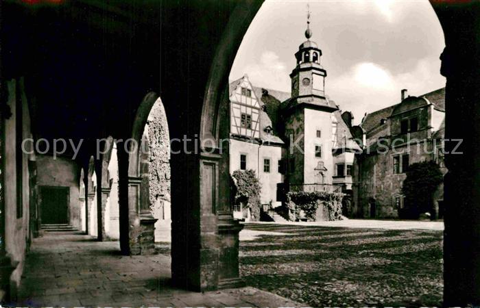Weilburg Schlosshof Arkaden