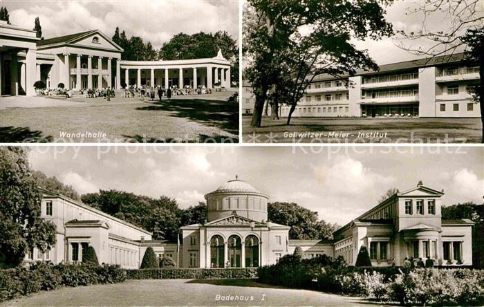 Bad Oeynhausen Wandelhalle Gollwitzer Meier Institut Badehaus I