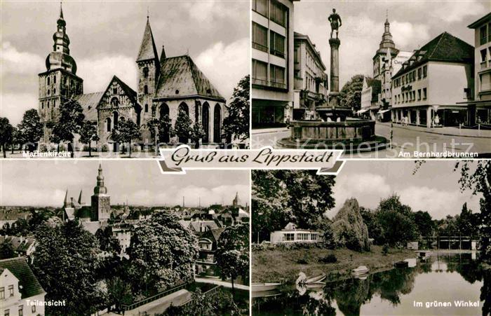 Lippstadt Marienkirche Bernhardbrunnen Gruener Winkel